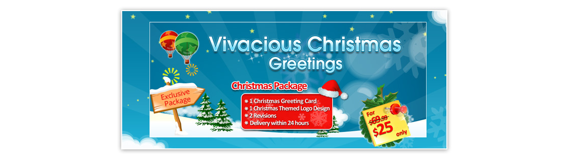 Christmas Card DesignServices Package
