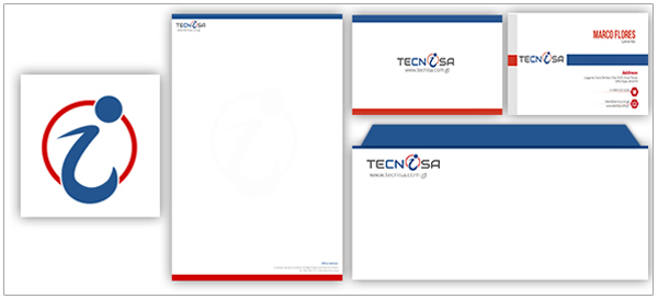 Technisa Logo Stationery Designs