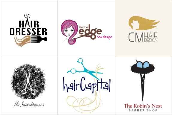 Custom Hair Logo Design