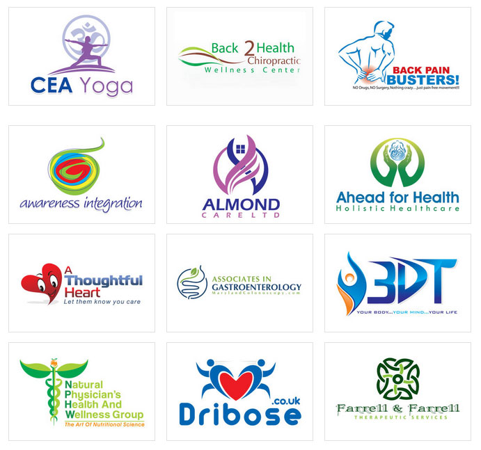 Custom Health Logo Design