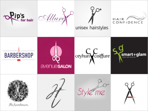 Custom Salon Logo Design