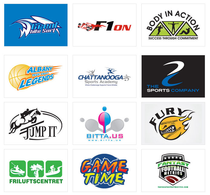 Sports Logo Designs by DesignVamp® for $39