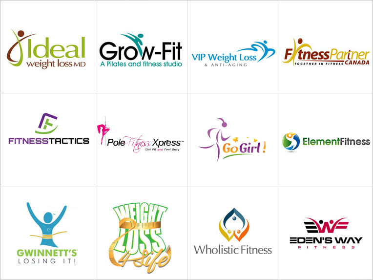 Custom Weight Loss Logo Design