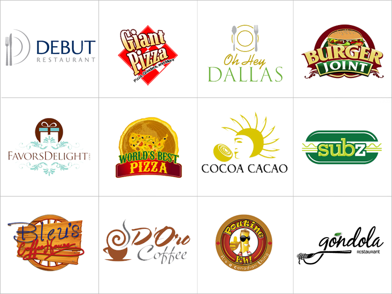 Custom Restaurant Logos Design