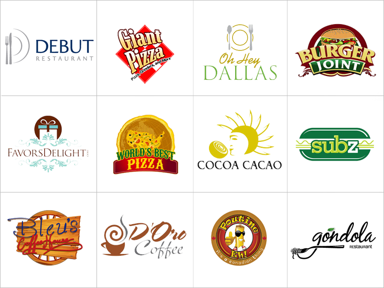 Restaurant Symbols And Names
