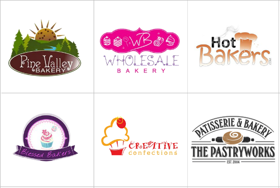 Custom Bakery Logo Design