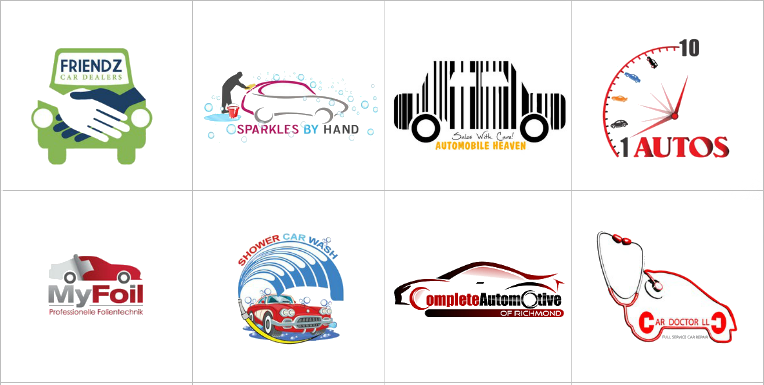 Custom Car Logo Design