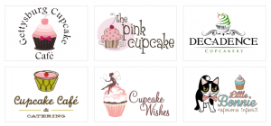 Custom Cupcake Logo Designs