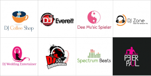 Custom DJ Logo Design