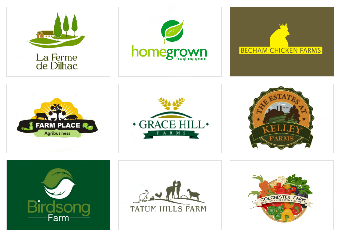 Custom Farm Logo Designs