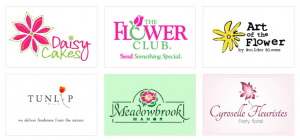 Custom Flower Logo Designs