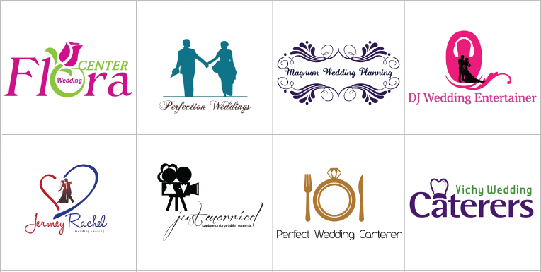 Custom Wedding Logo Design